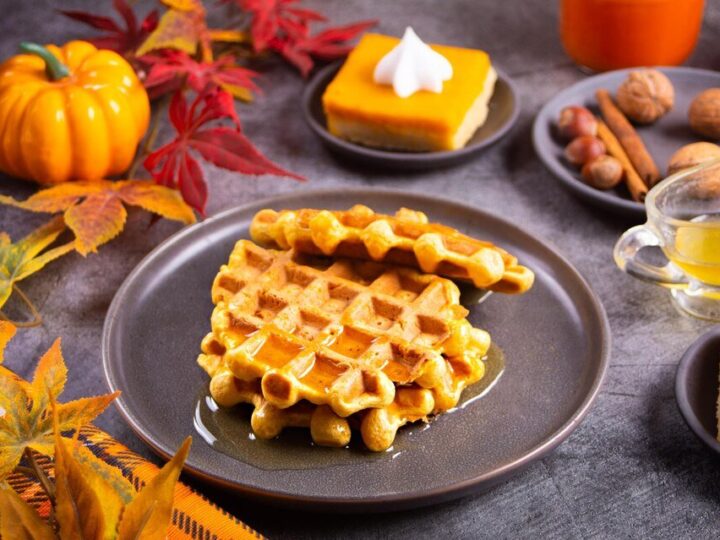 Gofry dyniowe – jesienny deser dla całej rodziny