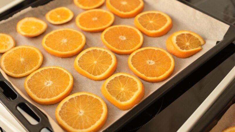 Jak suszyć pomarańcze w piekarniku