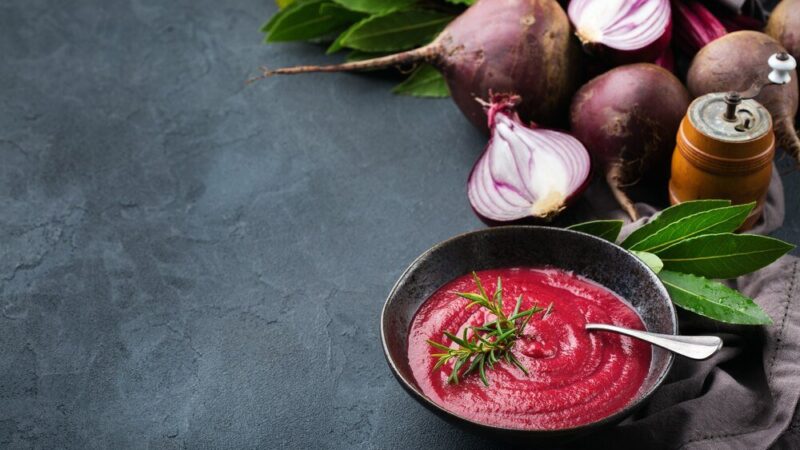 Krem z pieczonego buraka – aksamitna zupa na obiad