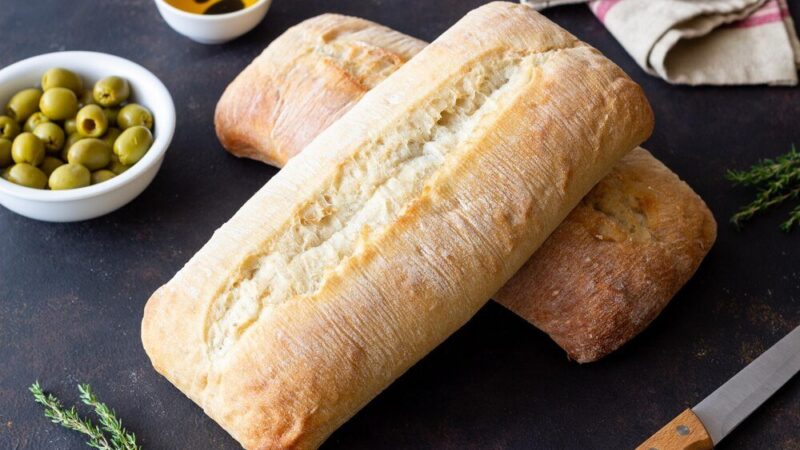 Włoska ciabatta – przepis krok po kroku
