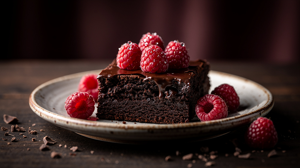 Brownie z malinami – przepis na wilgotne ciasto