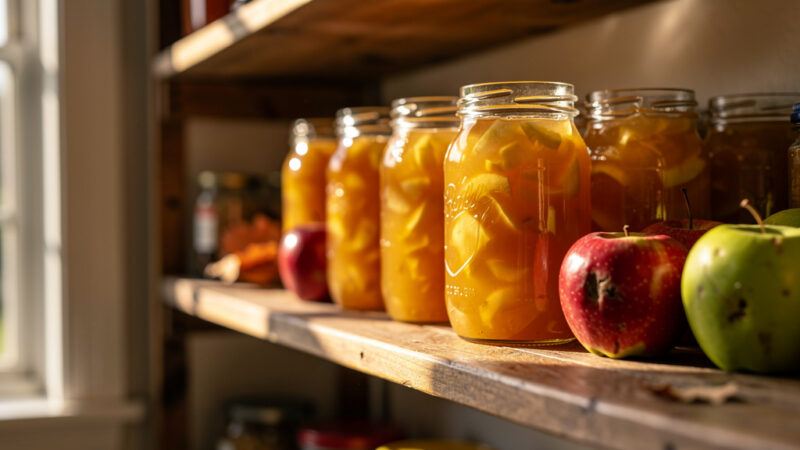 Kompot z jabłek na zimę – prosty przepis