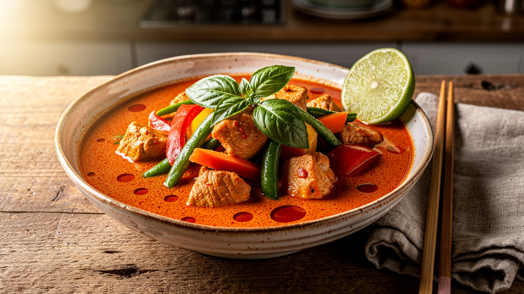 Czerwone curry – przepis na aromatyczne danie