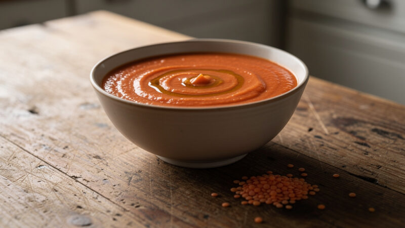 Krem z soczewicy – prosty przepis na obiad